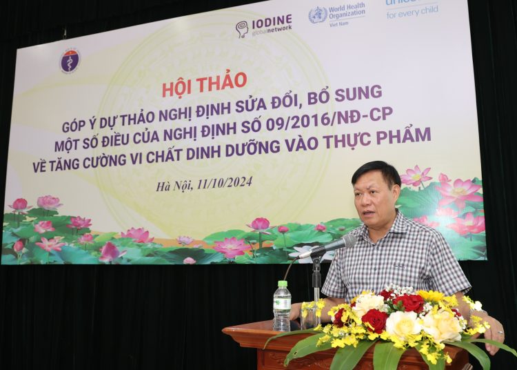 Đảm bảo đầy đủ dinh dưỡng, vi chất cho sự phát triển của con người