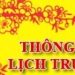 Thông báo lịch trực Tết Nguyên Đán 2025