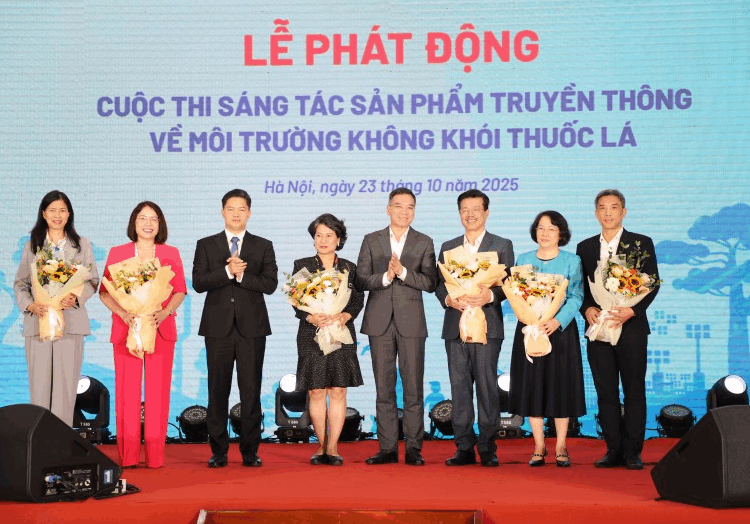Thứ trưởng Thường trực Bộ Y tế Vũ Mạnh Hà: Các sản phẩm truyền thông phải thể hiện tinh thần sống xanh, sống khỏe, không khói thuốc